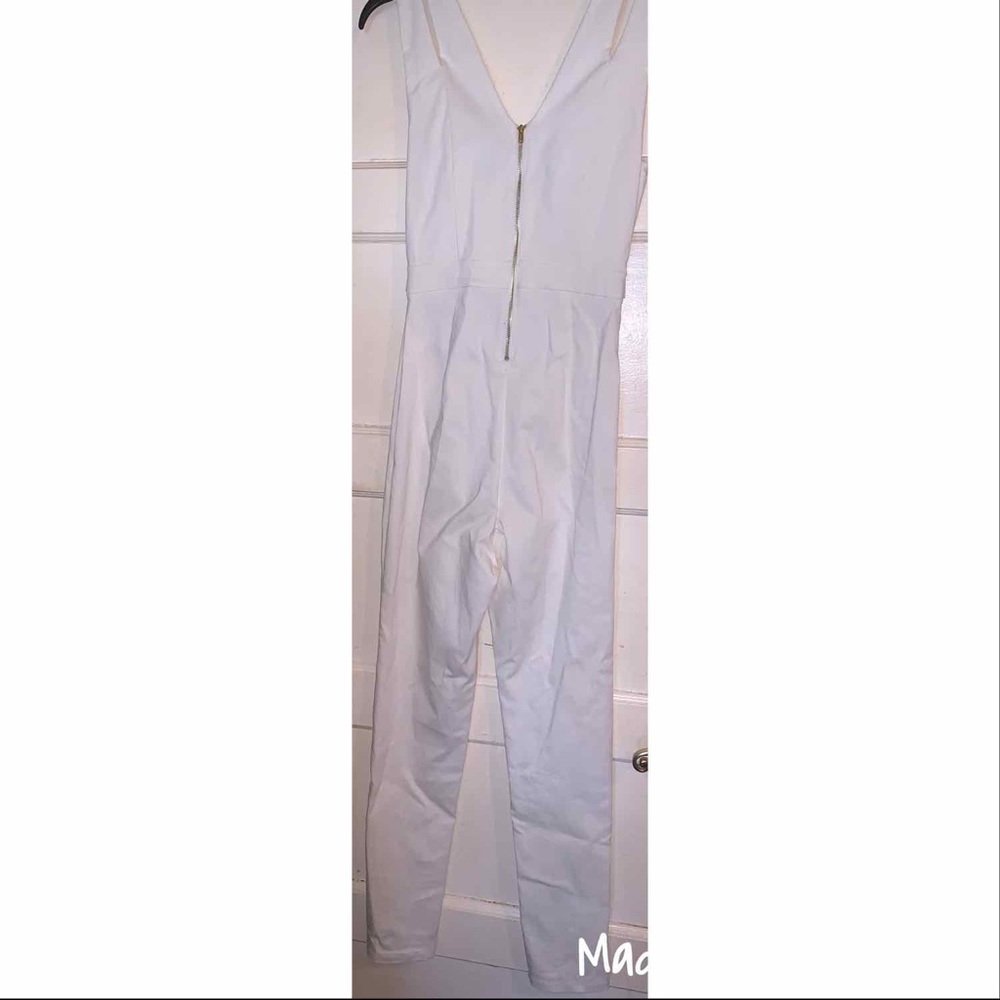 White Pant Jumpsuit
